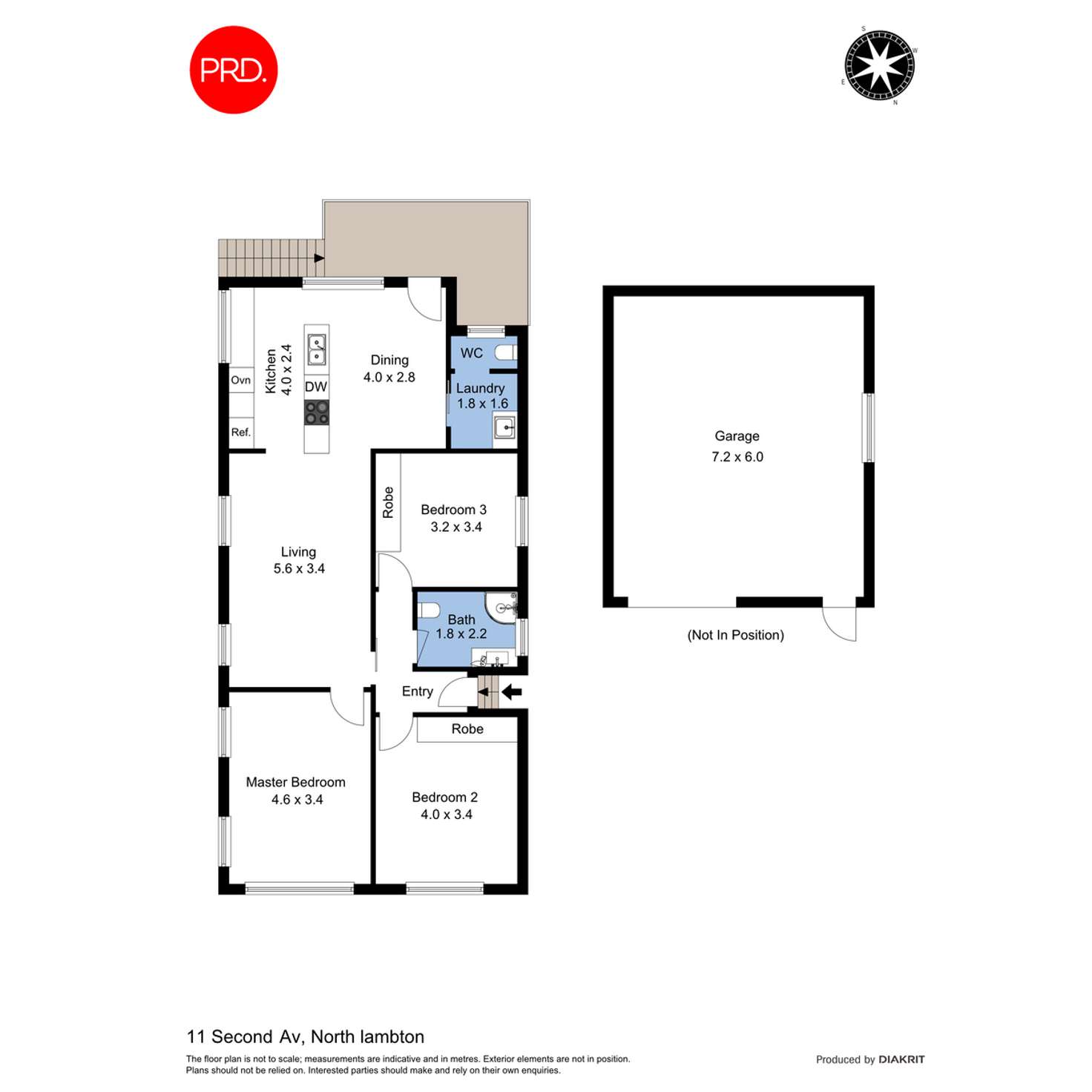 Floorplan of Homely house listing, 11 Second Avenue, North Lambton NSW 2299