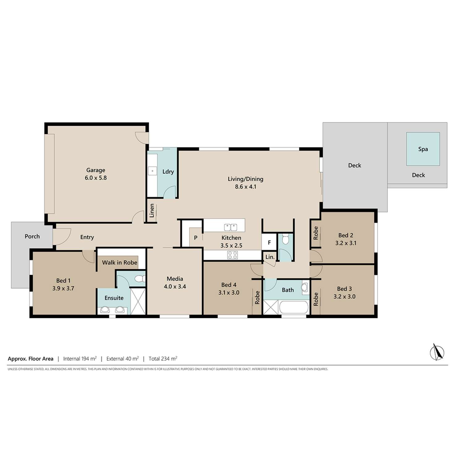 Floorplan of Homely house listing, 16 Mount Edwards Street, Park Ridge QLD 4125