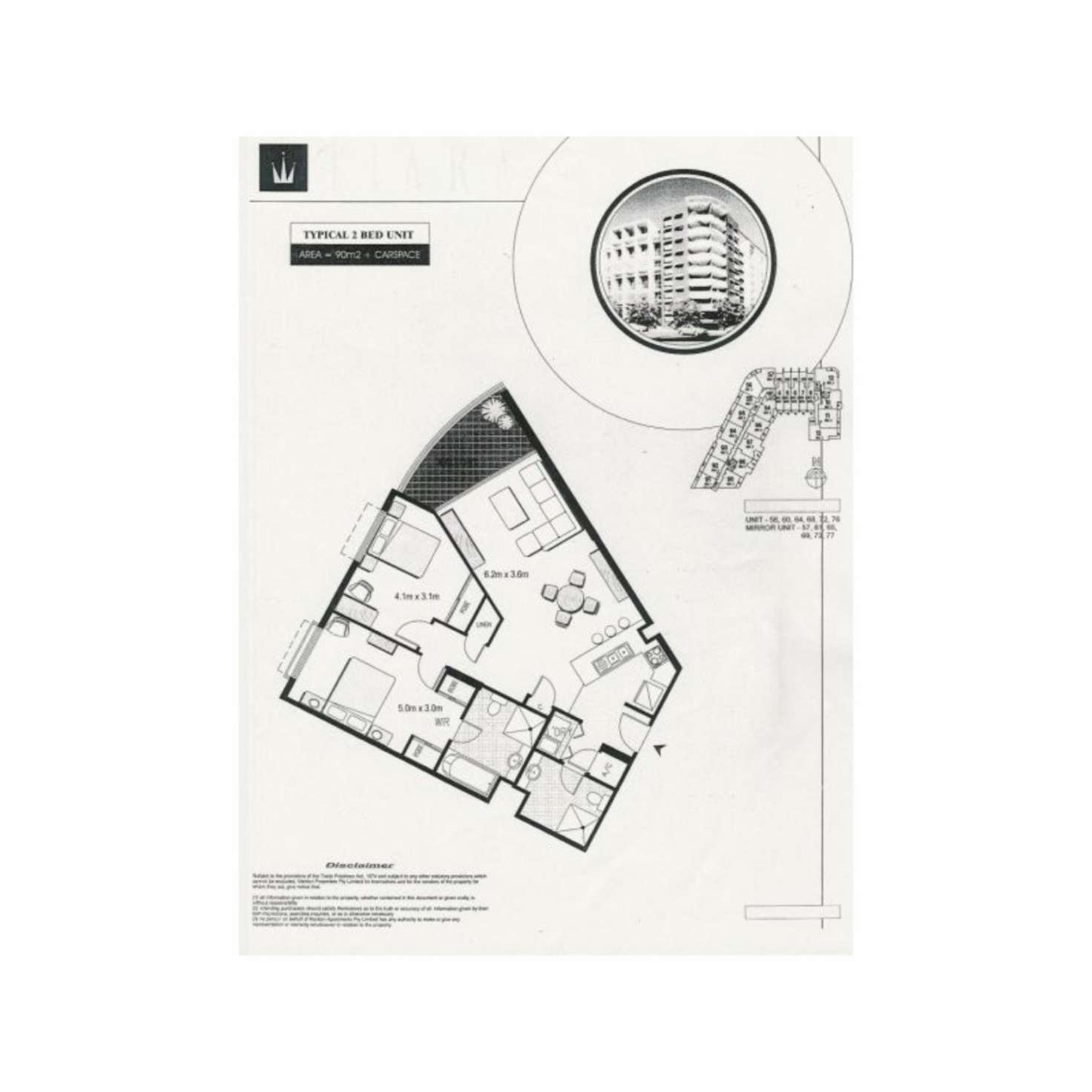 Floorplan of Homely apartment listing, 56/788 Bourke Street, Waterloo NSW 2017
