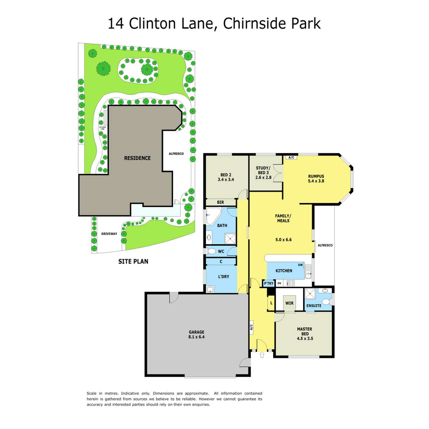 Floorplan of Homely house listing, 14 Clinton Lane, Chirnside Park VIC 3116