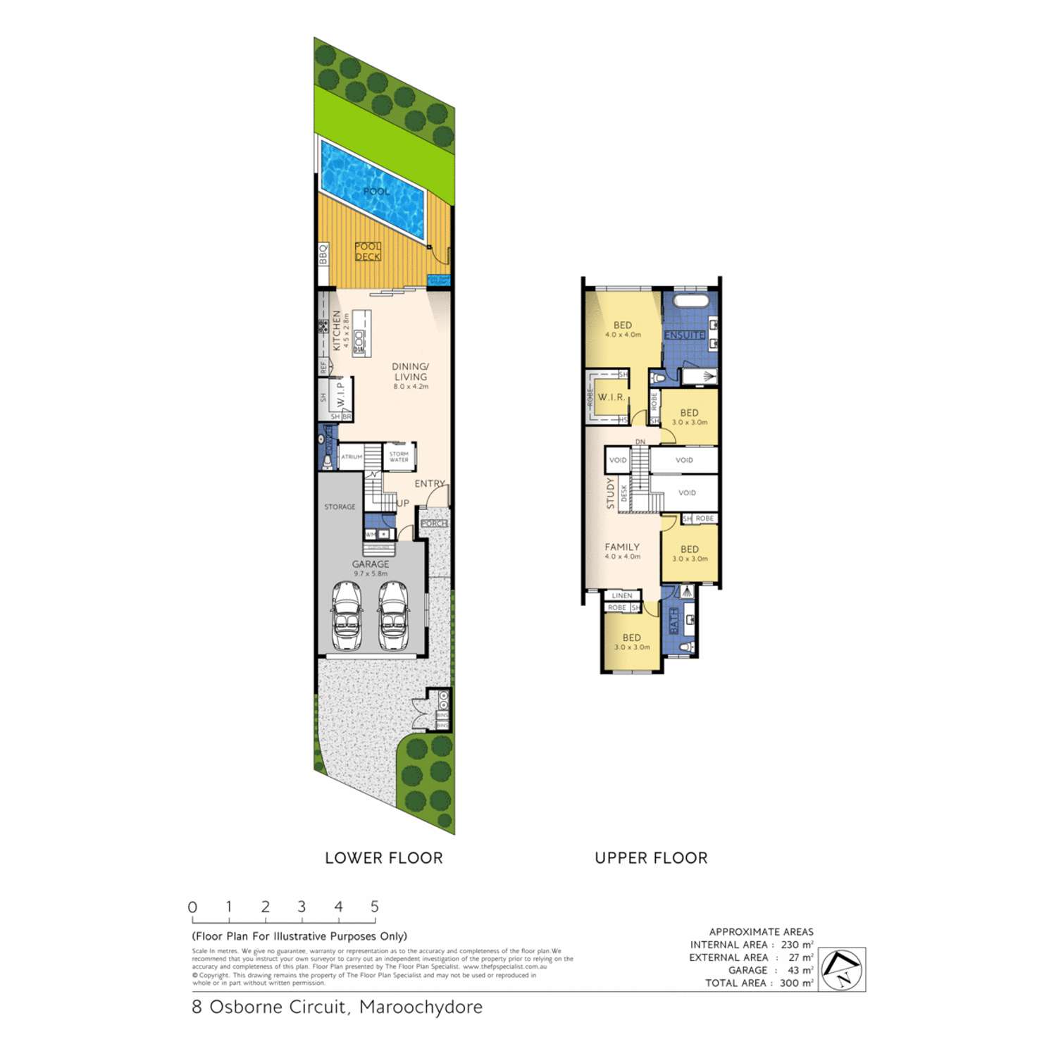 Floorplan of Homely house listing, 8 Osborne Circuit, Maroochydore QLD 4558