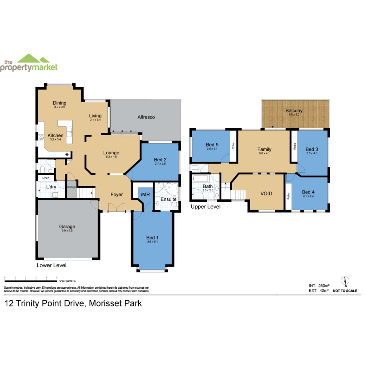 Floorplan of Homely house listing, 12 Trinity Point Drive, Morisset Park NSW 2264