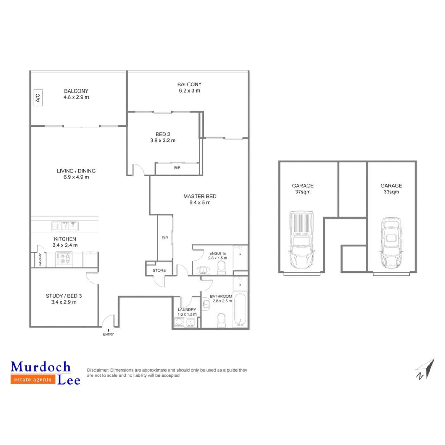 Floorplan of Homely apartment listing, 115/23-35 Crane Road, Castle Hill NSW 2154