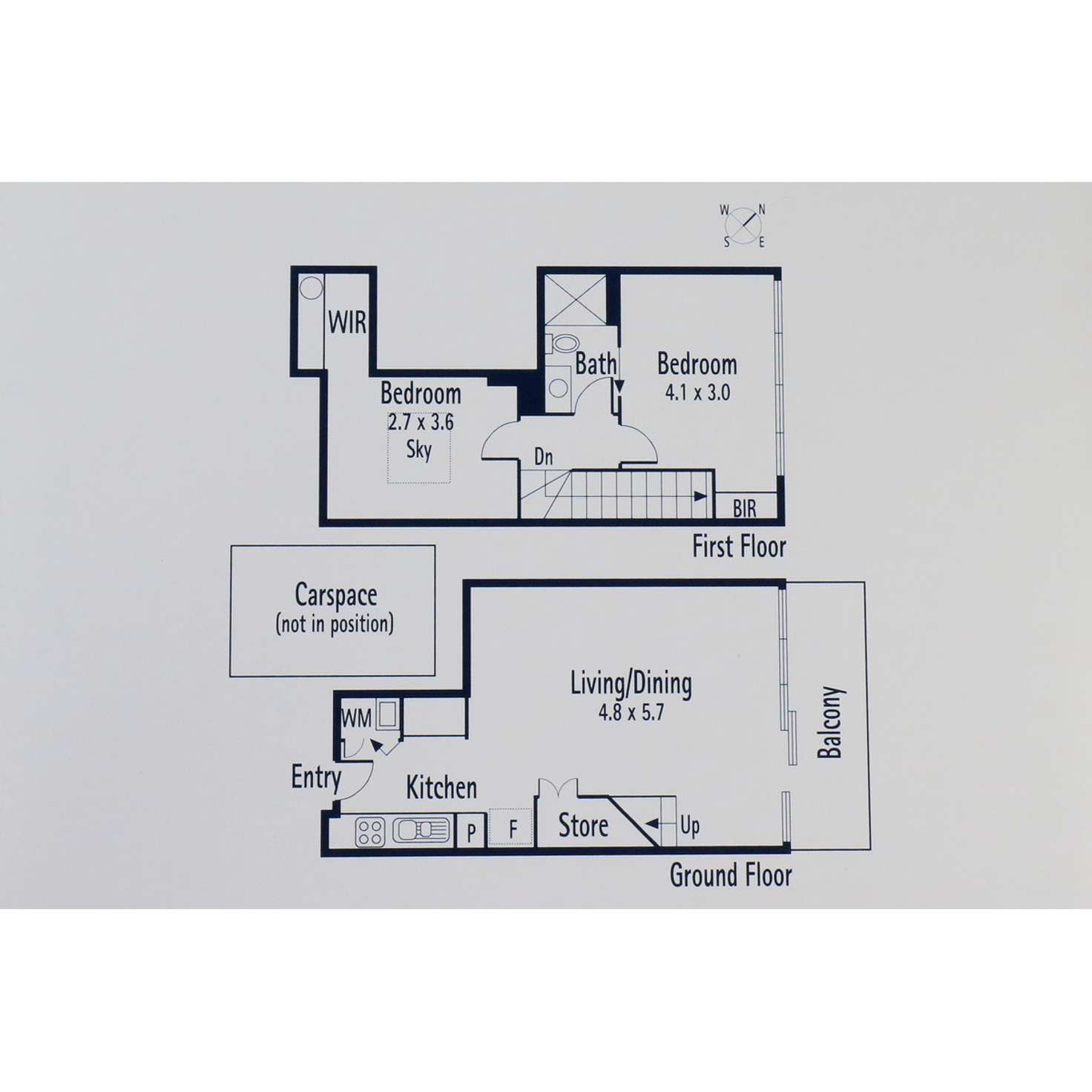 Floorplan of Homely apartment listing, 910/57 Bay Street, Port Melbourne VIC 3207