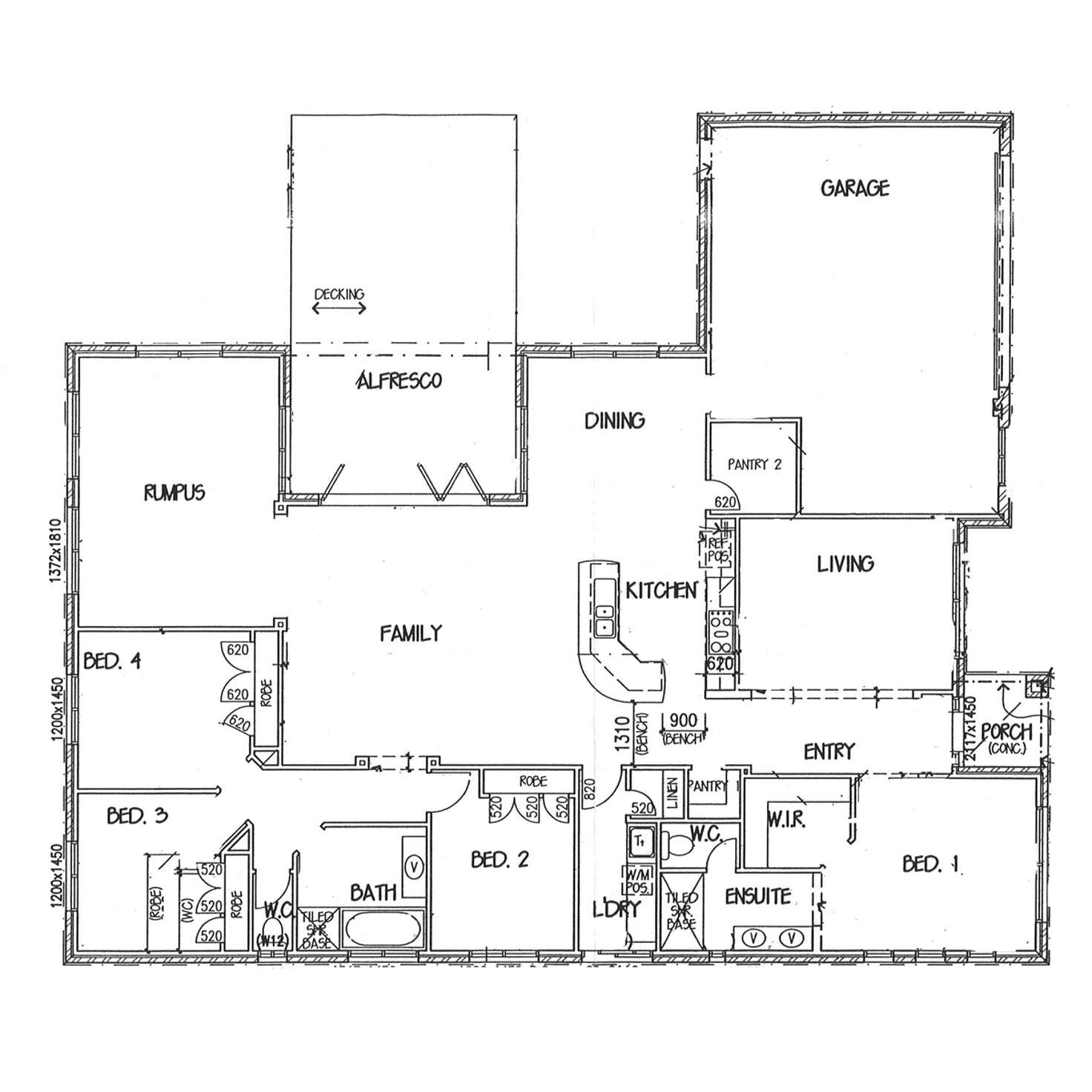 Floorplan of Homely house listing, 2 Parkedge Circuit, Rosebud VIC 3939