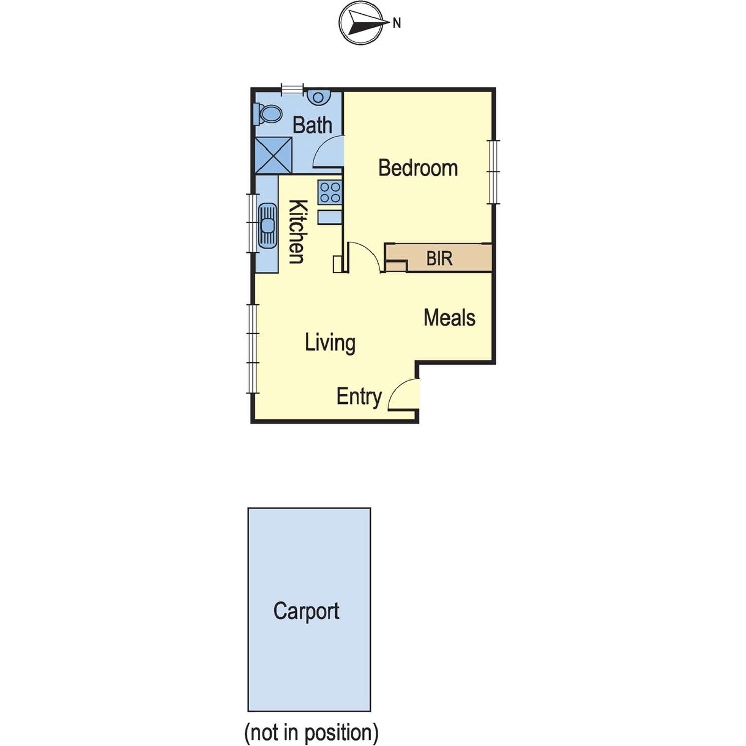Floorplan of Homely apartment listing, 8/18 Orange Grove, Balaclava VIC 3183