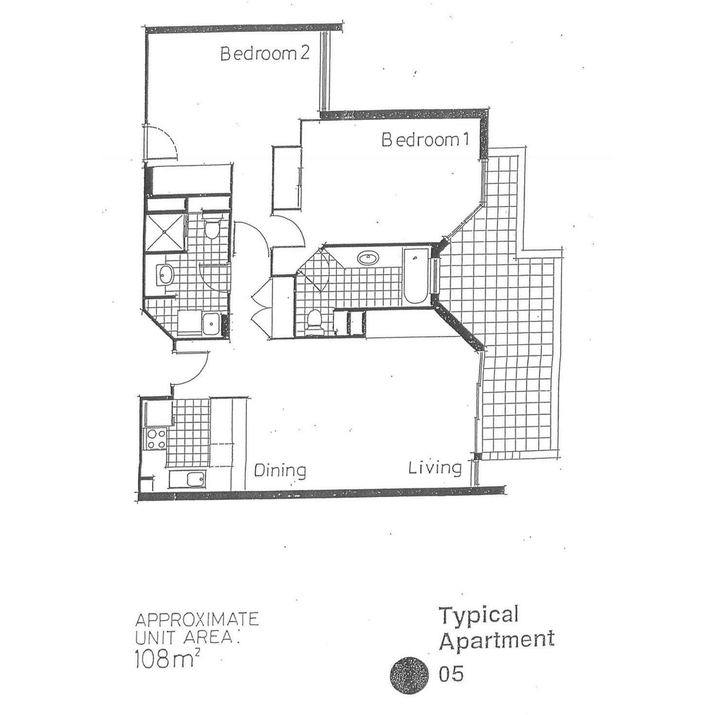 Floorplan of Homely apartment listing, 605/44 Ferry Street, Kangaroo Point QLD 4169