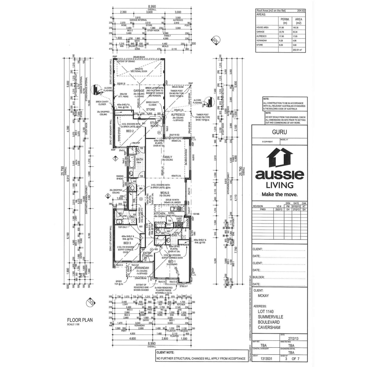 Floorplan of Homely house listing, 47 Summerville Boulevard, Caversham WA 6055
