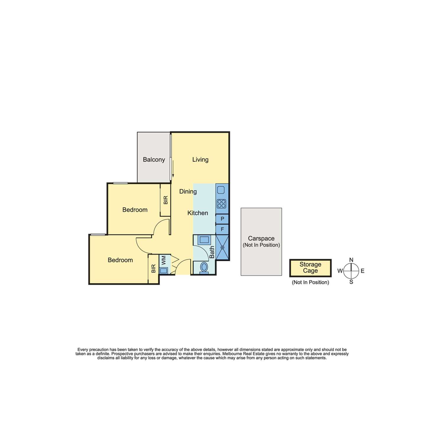 Floorplan of Homely apartment listing, 202/25 Clifton Street, Prahran VIC 3181