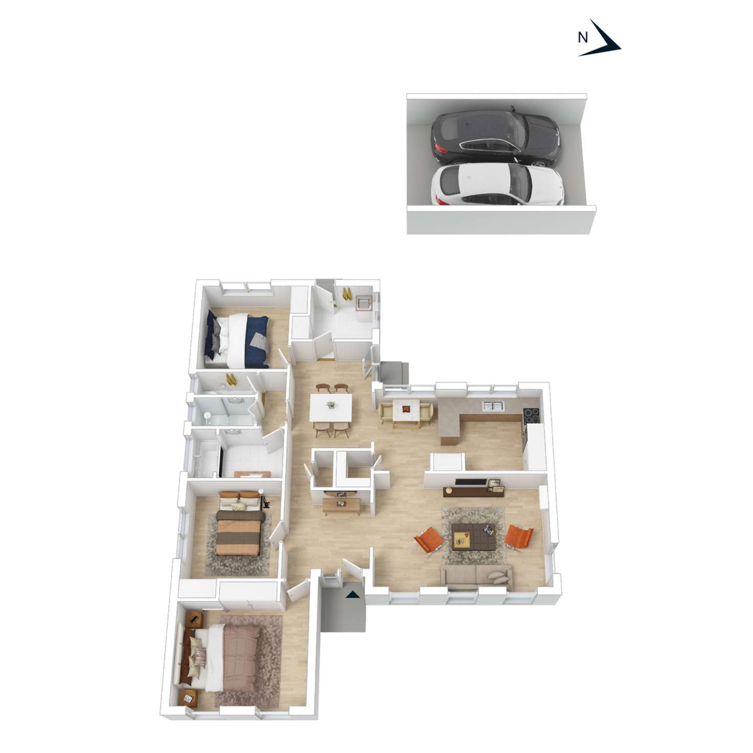 Floorplan of Homely house listing, 12 Illaroo Street, Capel Sound VIC 3940