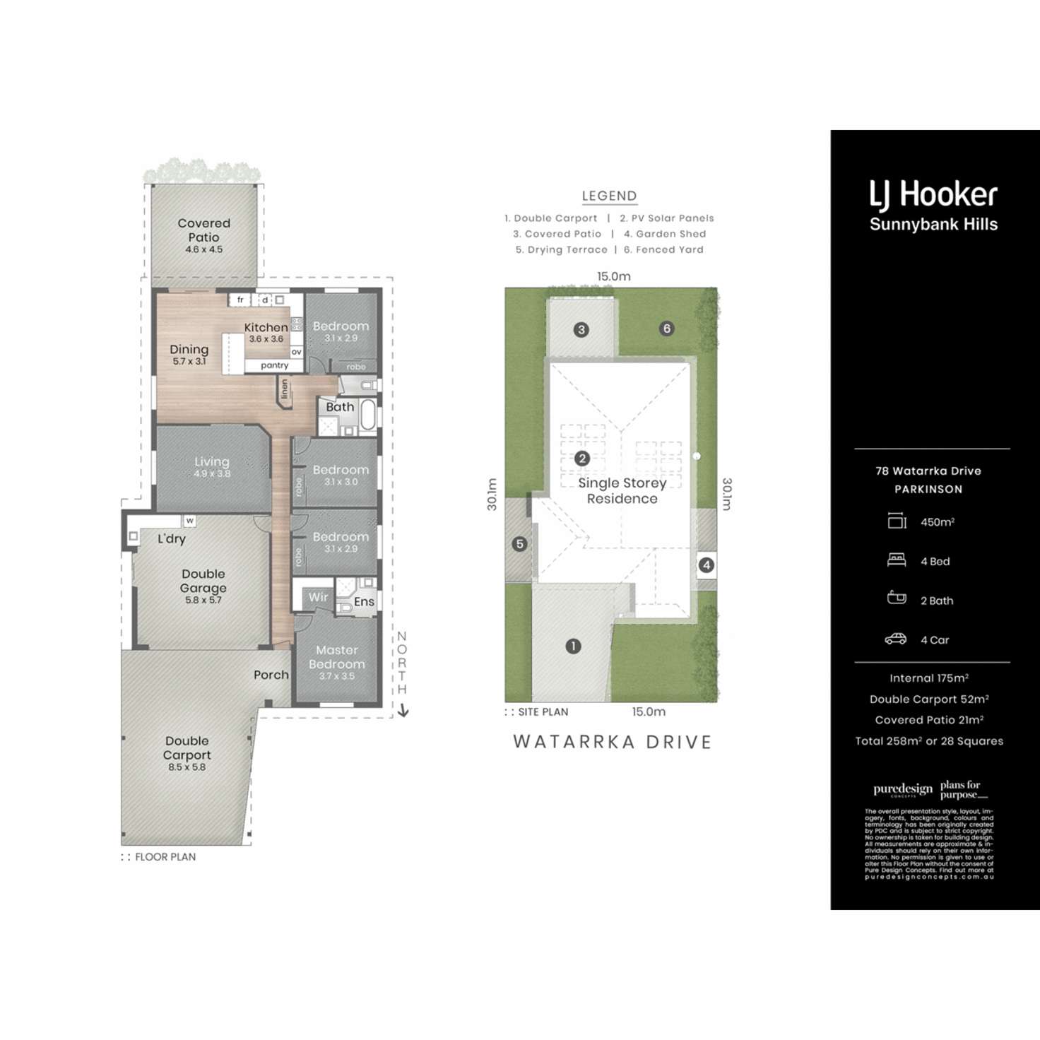Floorplan of Homely house listing, 78 Watarrka Drive, Parkinson QLD 4115