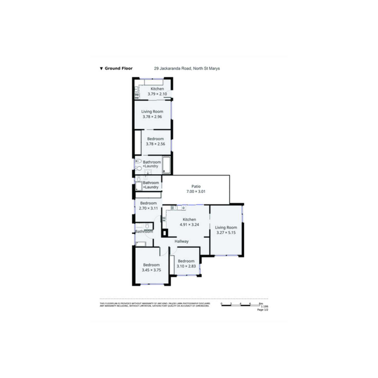 Floorplan of Homely house listing, 29 Jackaranda Road, North St Marys NSW 2760