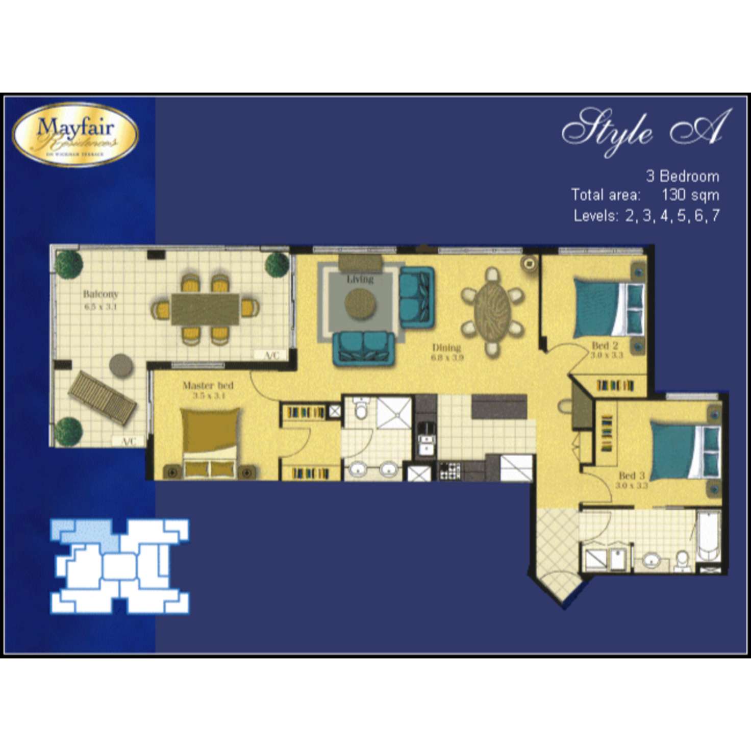 Floorplan of Homely apartment listing, 9/287 Wickham Terrace, Spring Hill QLD 4000