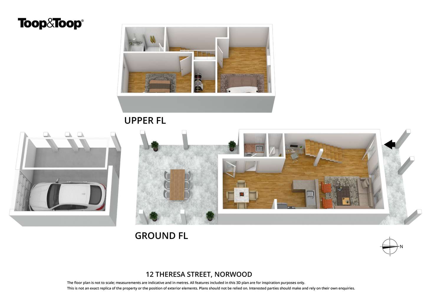 Floorplan of Homely house listing, 12 Theresa Street, Norwood SA 5067