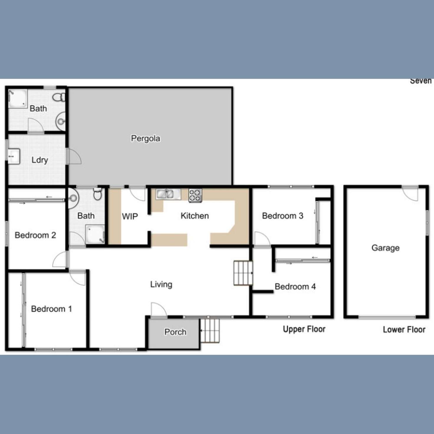 Floorplan of Homely house listing, 3 Jura Place, Seven Hills NSW 2147