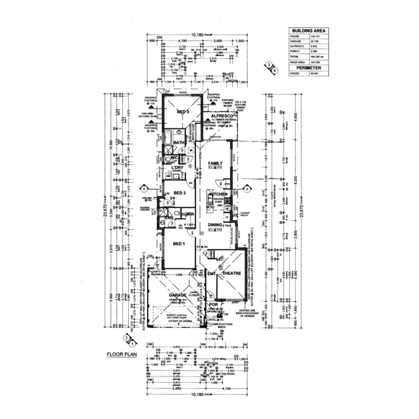 Floorplan of Homely house listing, 7 Traminer Way, Pearsall WA 6065