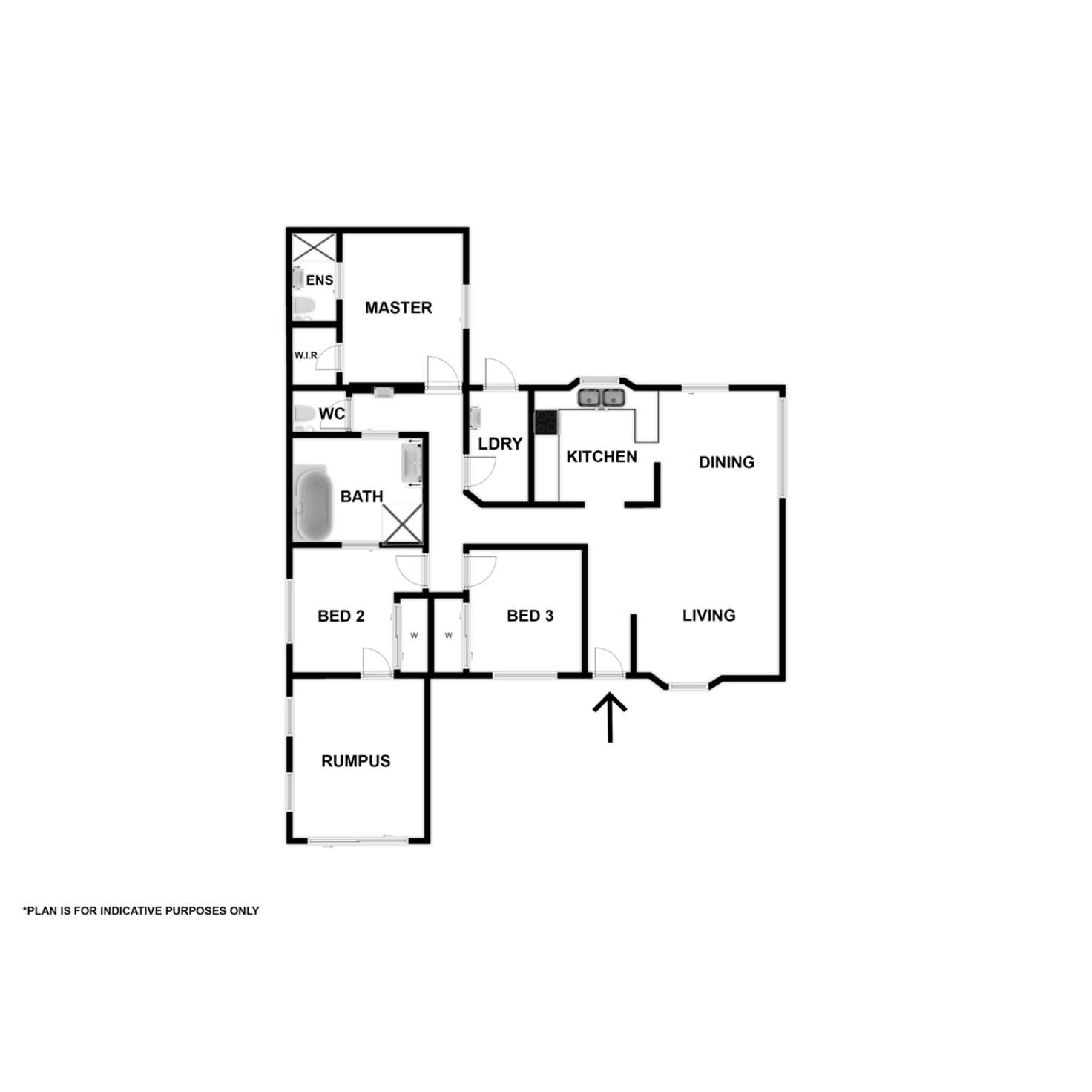 Floorplan of Homely house listing, 94 Snapper Street, Kawungan QLD 4655