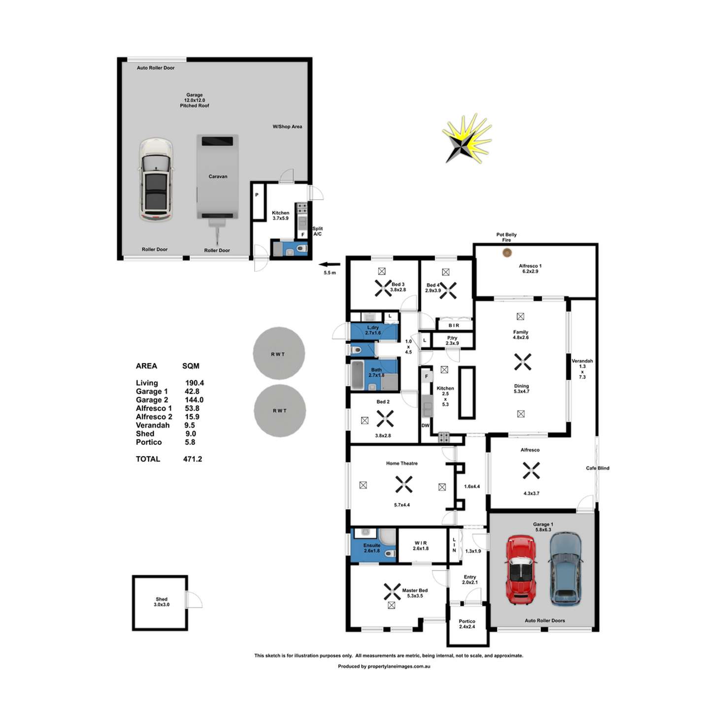 Floorplan of Homely house listing, 25 Randall Street, Mannum SA 5238