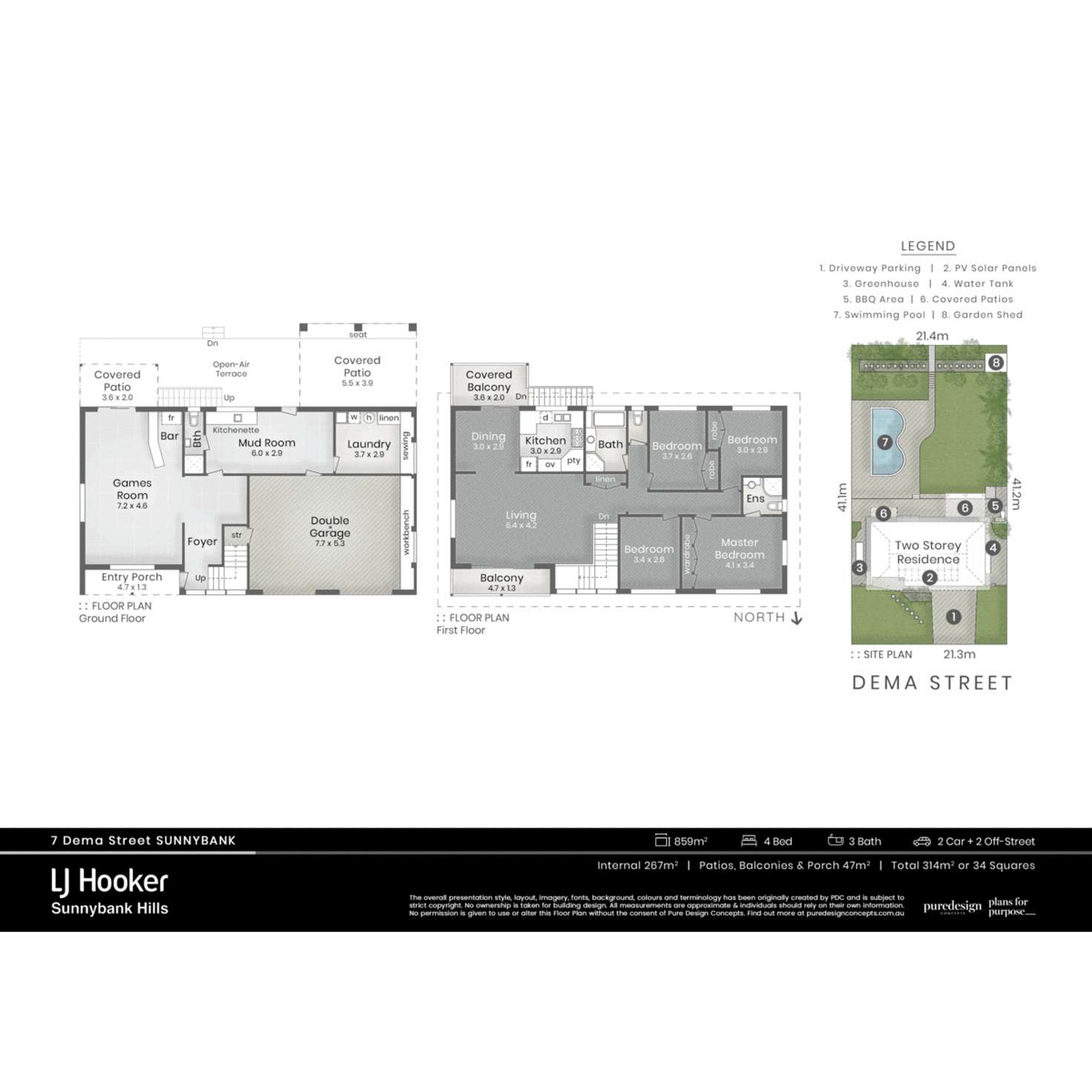 Floorplan of Homely house listing, 7 Dema Street, Sunnybank QLD 4109
