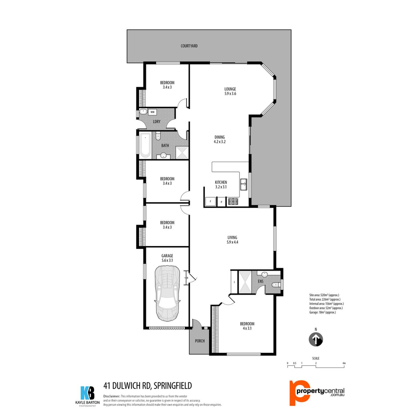 Floorplan of Homely house listing, 41 Dulwich Road, Springfield NSW 2250