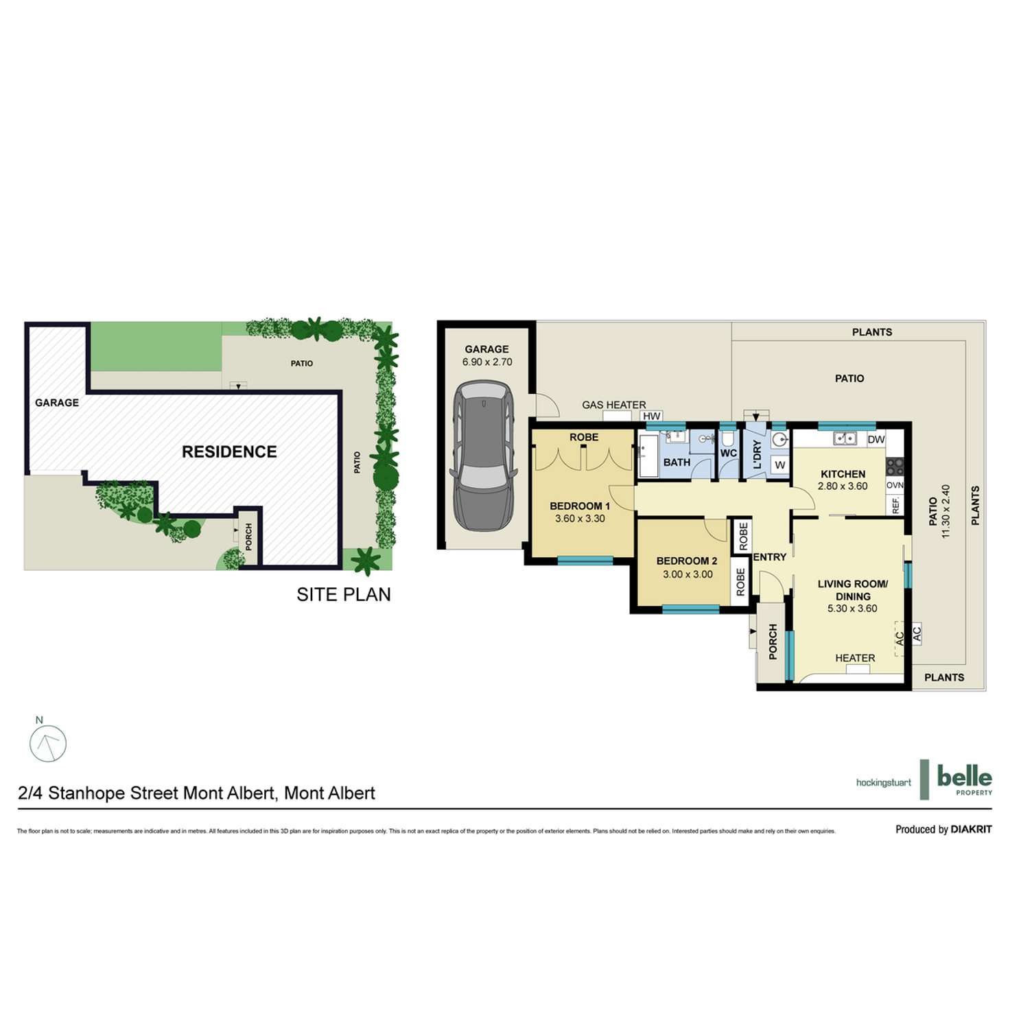 Floorplan of Homely unit listing, 2/4 Stanhope Street, Mont Albert VIC 3127