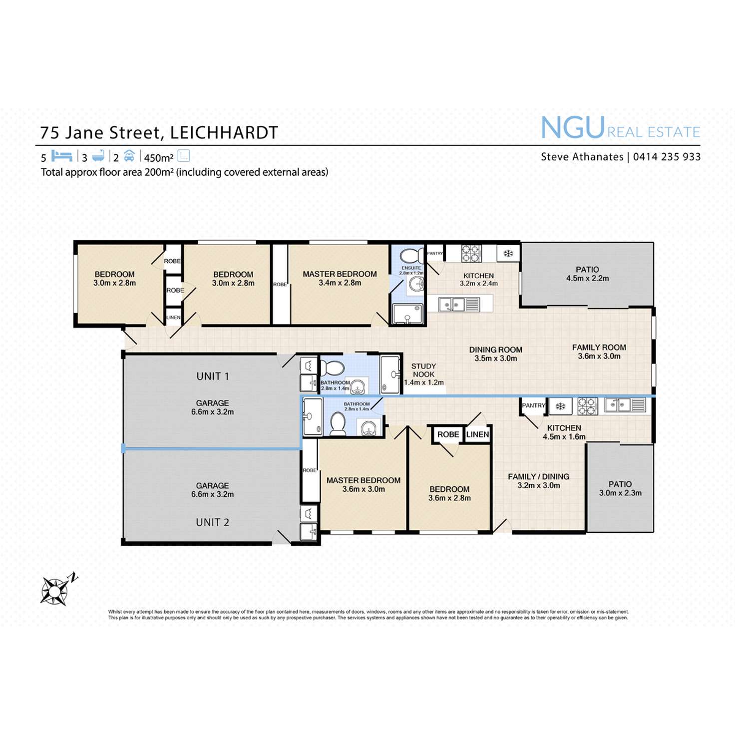 Floorplan of Homely house listing, 75 Jane Street, Leichhardt QLD 4305