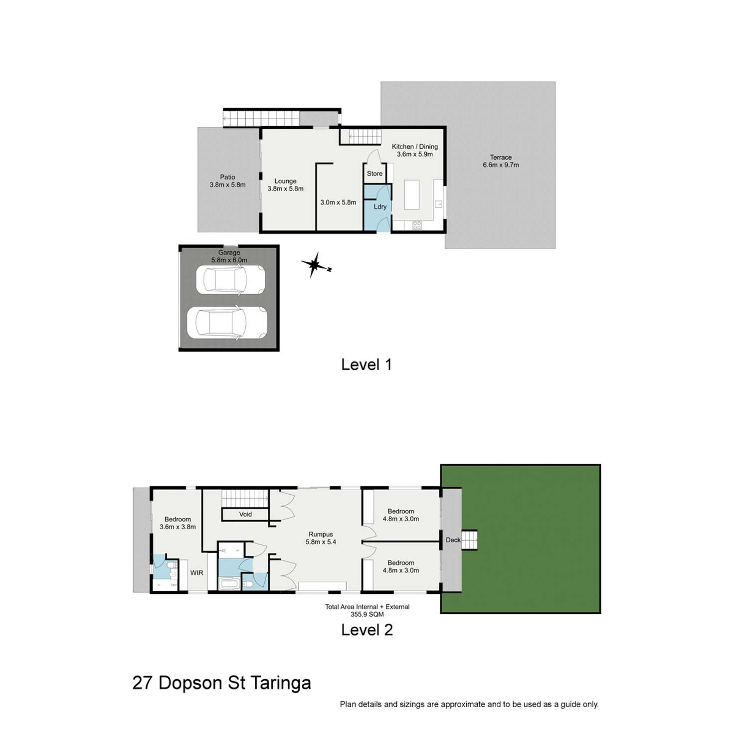 Floorplan of Homely house listing, 27 Dopson Street, Taringa QLD 4068