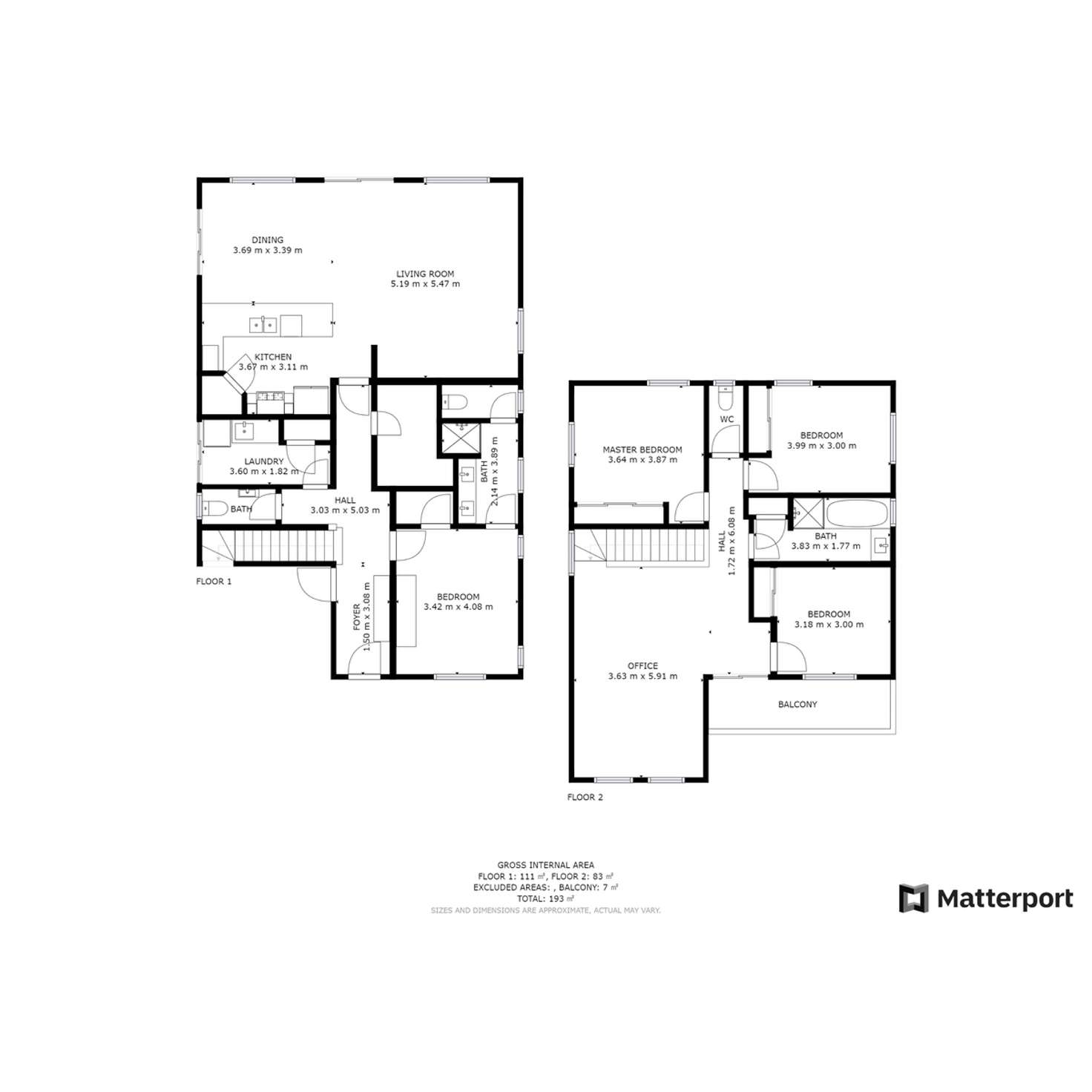 Floorplan of Homely house listing, 130 Broadway, Bayswater WA 6053