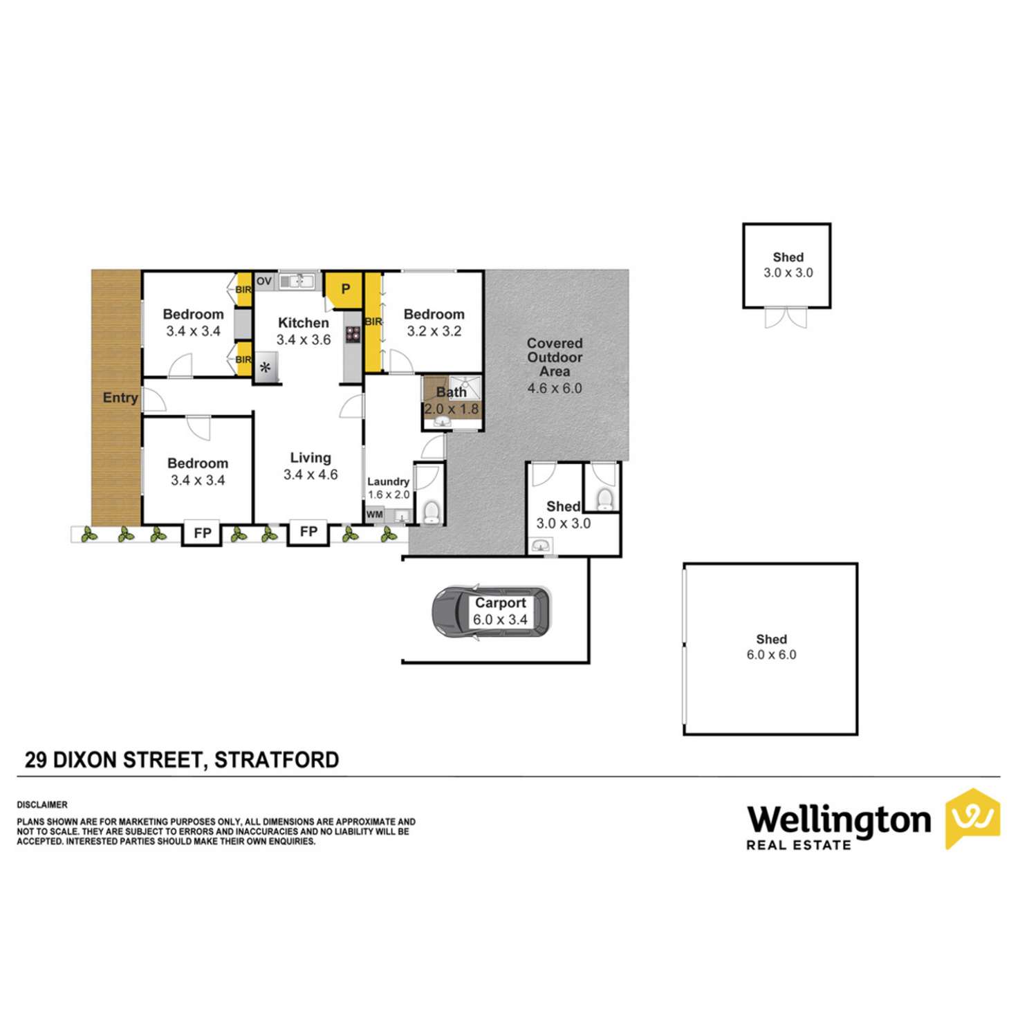 Floorplan of Homely house listing, 29 Dixon Street, Stratford VIC 3862