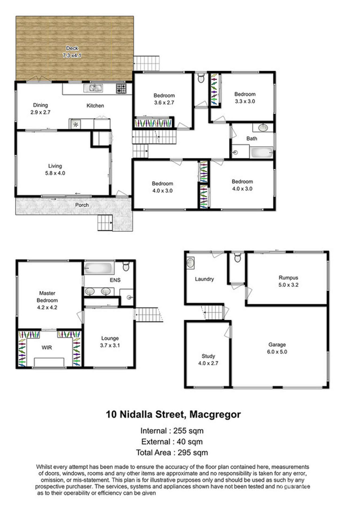 Floorplan of Homely house listing, 10 Nidalla Street, Macgregor QLD 4109