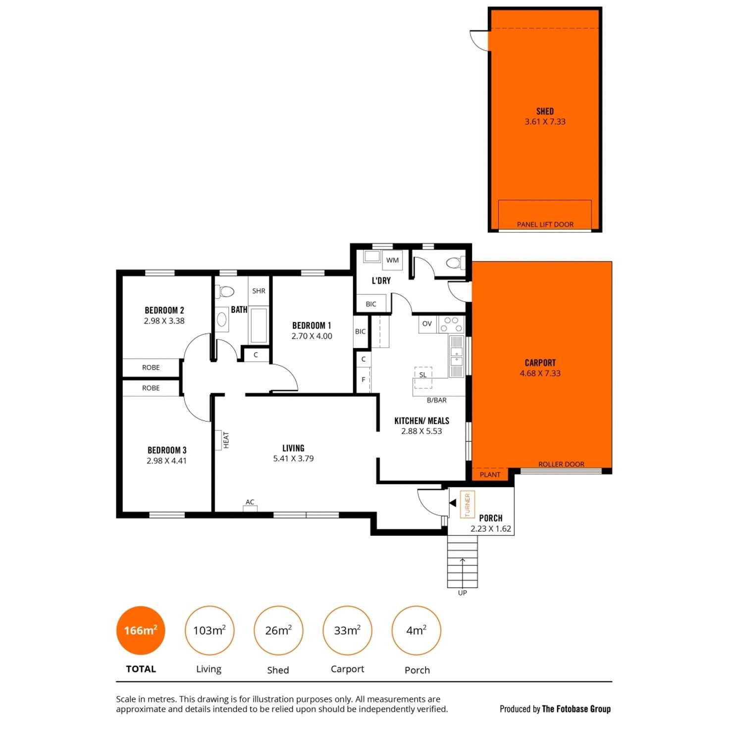Floorplan of Homely house listing, 241 Bridge Road, Ingle Farm SA 5098