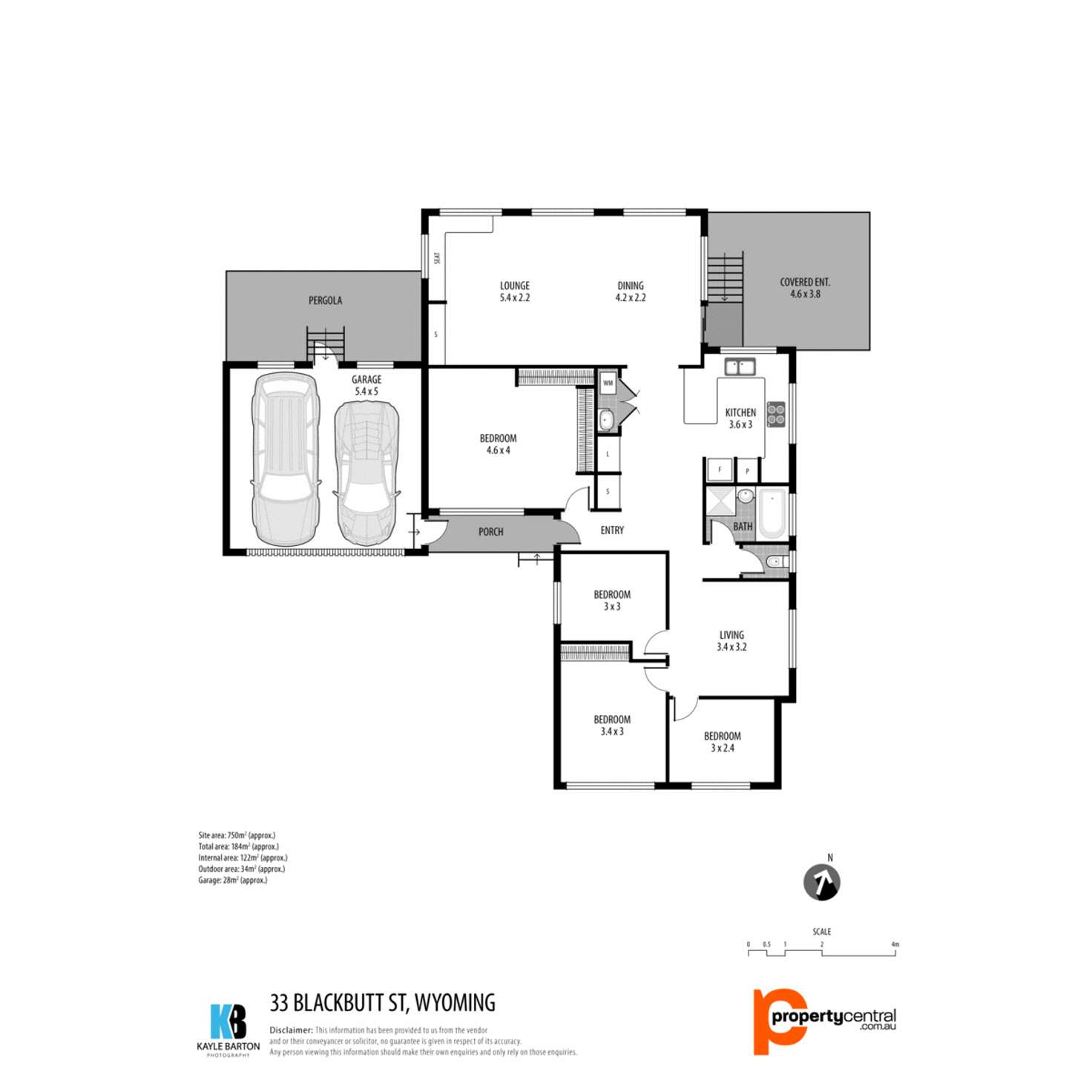 Floorplan of Homely house listing, 33 Blackbutt Street, Wyoming NSW 2250