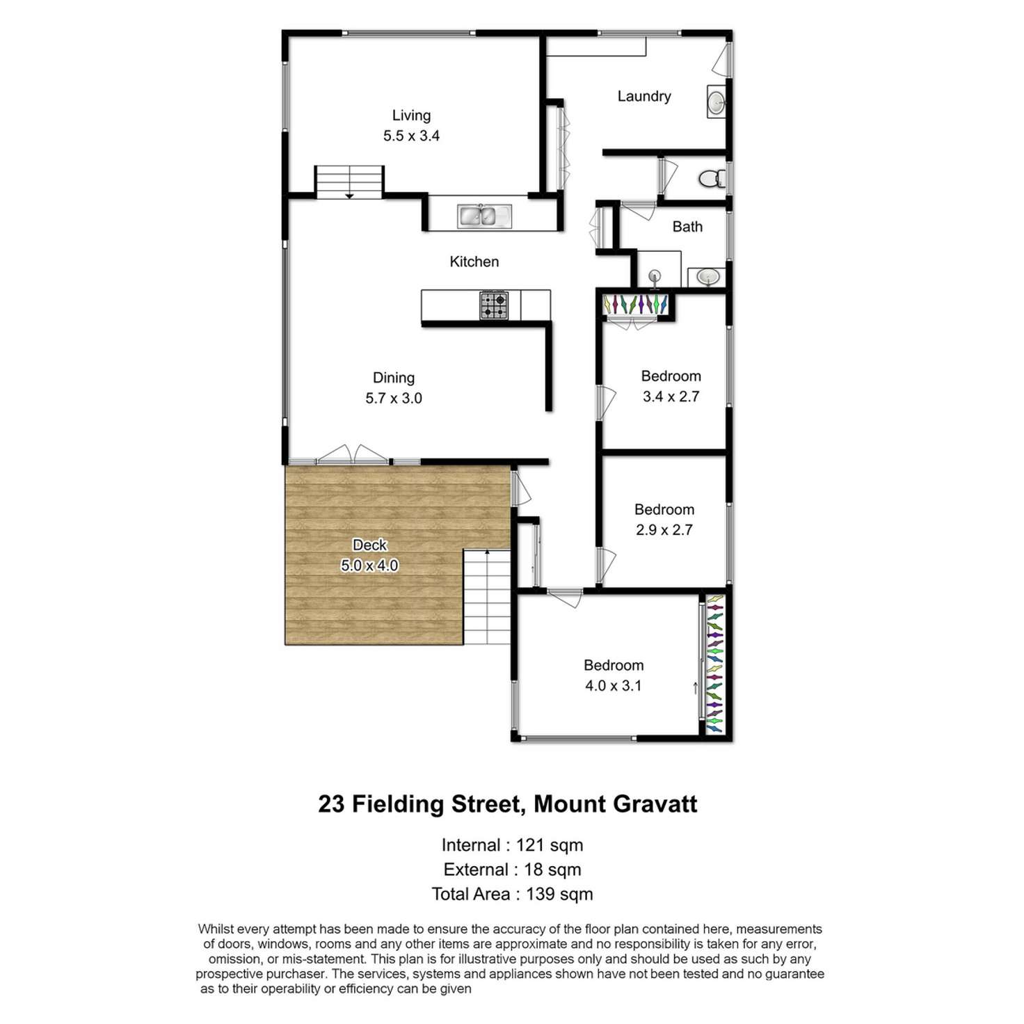 Floorplan of Homely house listing, 23 Fielding Street, Mount Gravatt QLD 4122