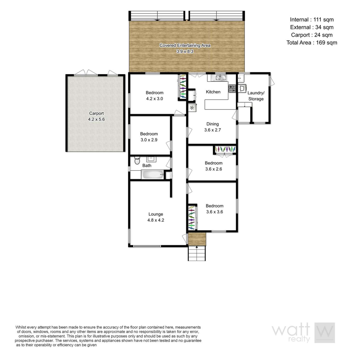 Floorplan of Homely house listing, 127 Handford Road, Zillmere QLD 4034