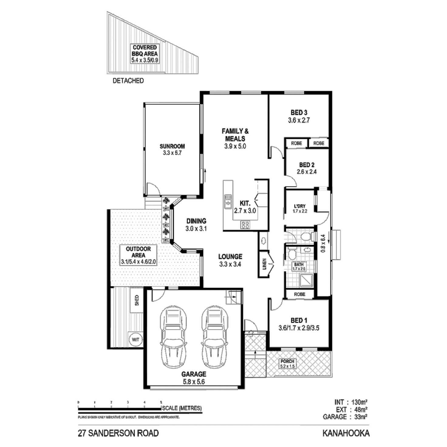 Floorplan of Homely house listing, 27 Sanderson Road, Kanahooka NSW 2530