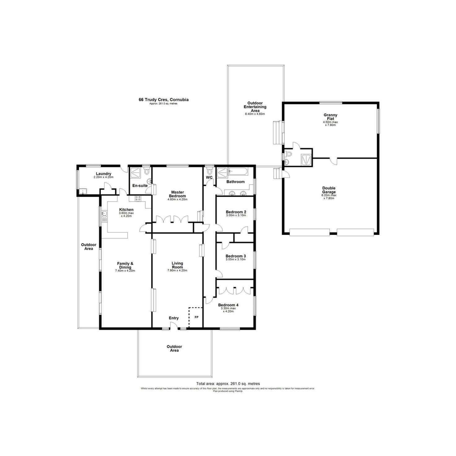 Floorplan of Homely house listing, 66 Trudy Crescent, Cornubia QLD 4130