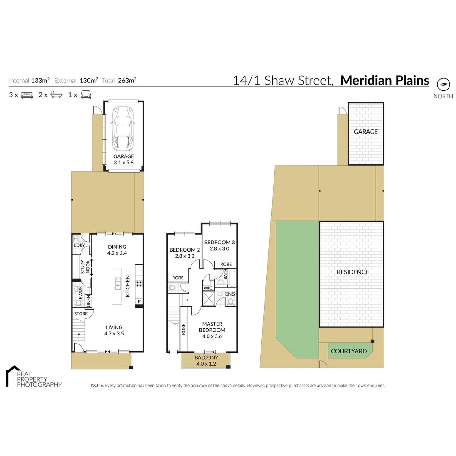 Floorplan of Homely townhouse listing, 14/1 Shaw Street, Meridan Plains QLD 4551