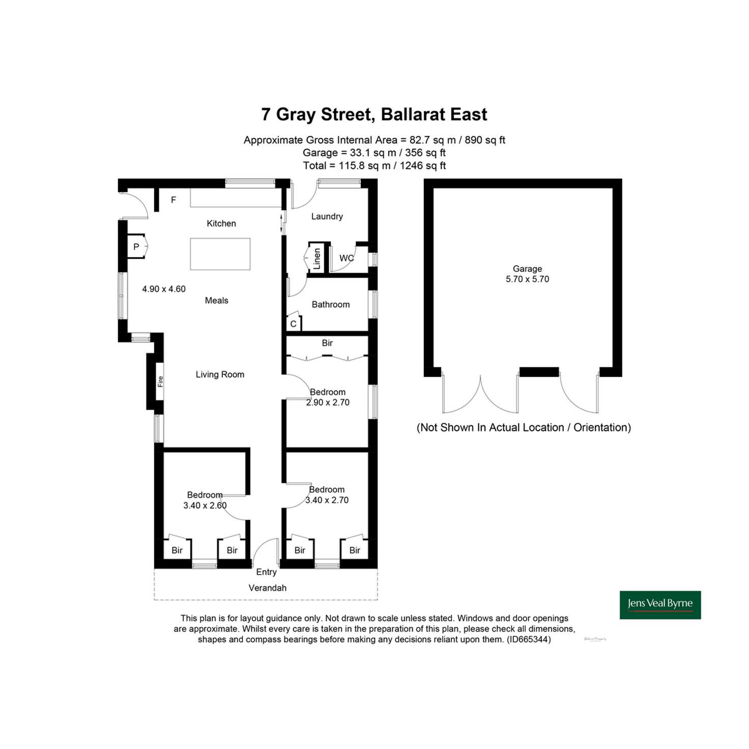 Floorplan of Homely house listing, 7 Gray Street, Ballarat East VIC 3350