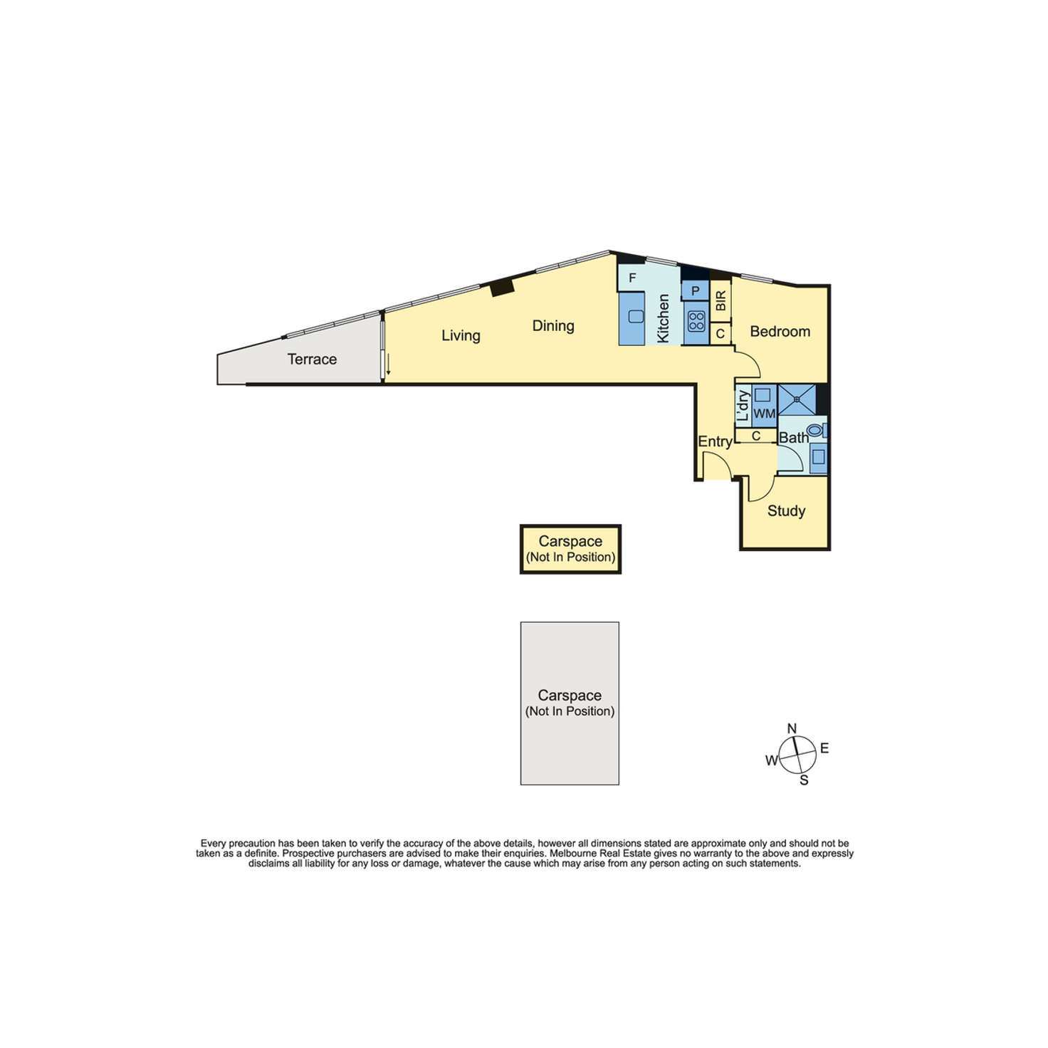 Floorplan of Homely apartment listing, 2003/38 Albert Road, South Melbourne VIC 3205