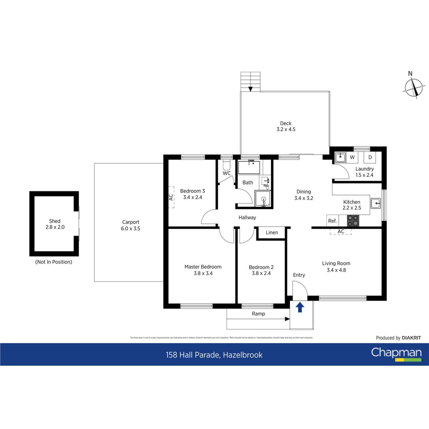 Floorplan of Homely house listing, 158 Hall Parade, Hazelbrook NSW 2779