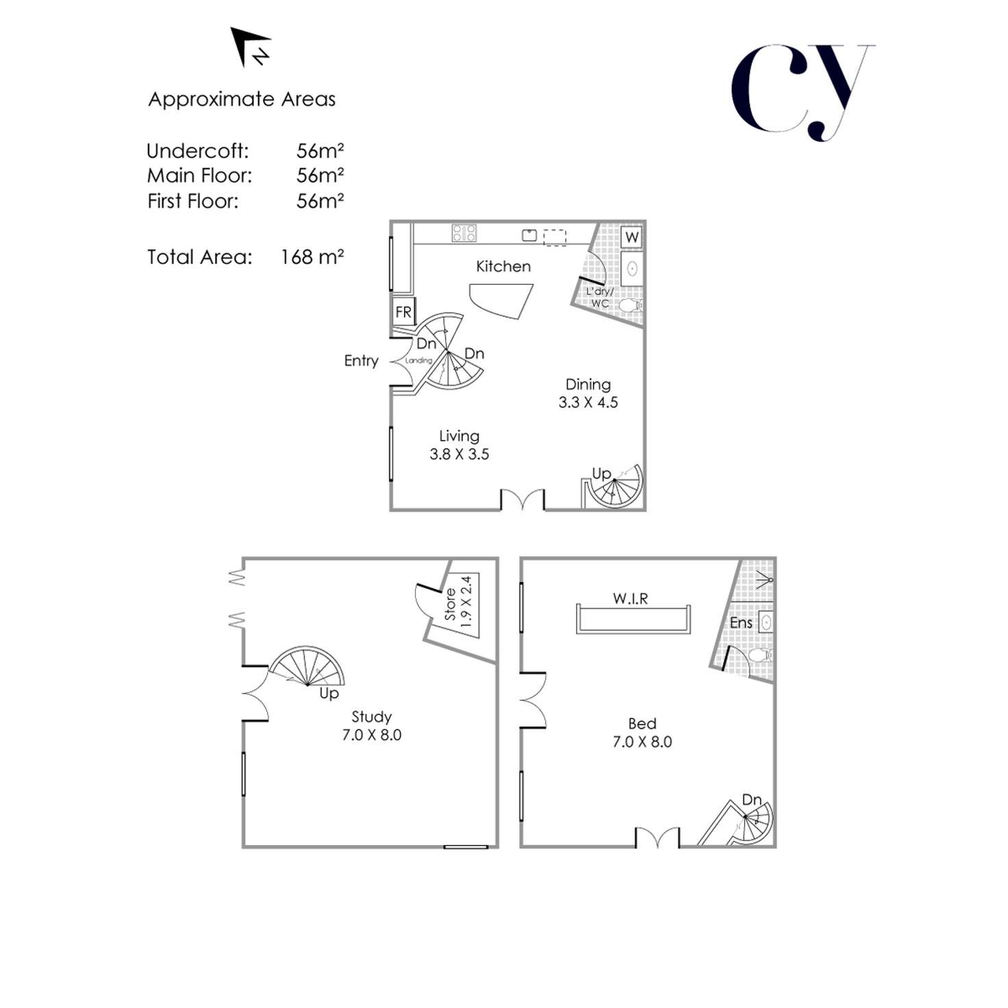 Floorplan of Homely apartment listing, 4/5 Mouat Street, Fremantle WA 6160
