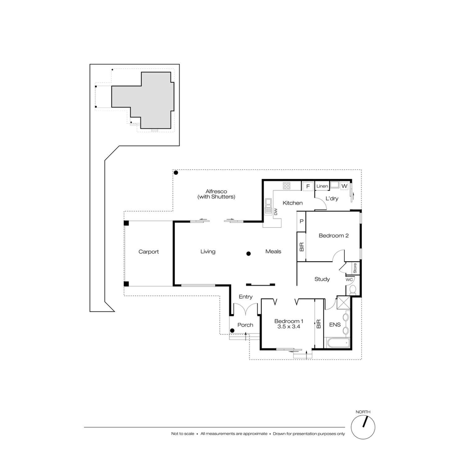 Floorplan of Homely house listing, 334A Marmion Street, Melville WA 6156