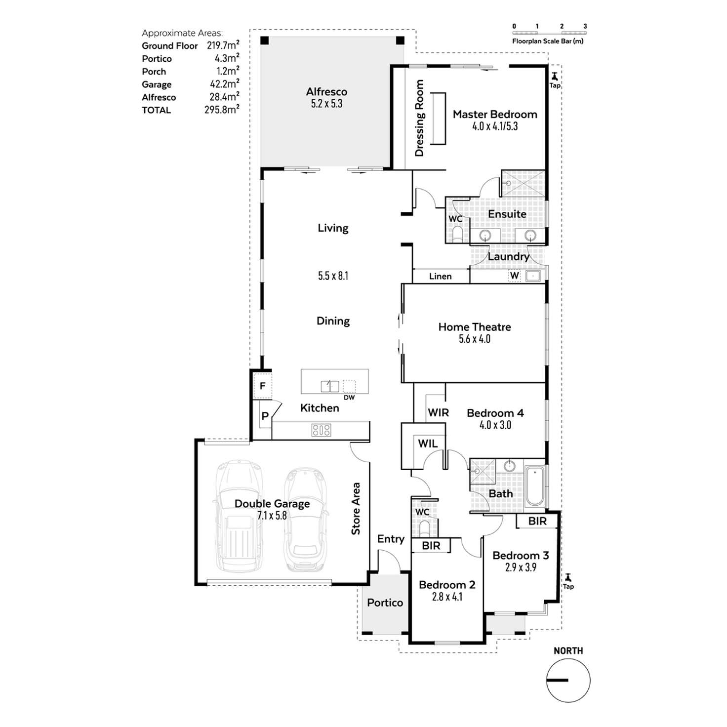 Floorplan of Homely house listing, 28 Allen Street, East Fremantle WA 6158