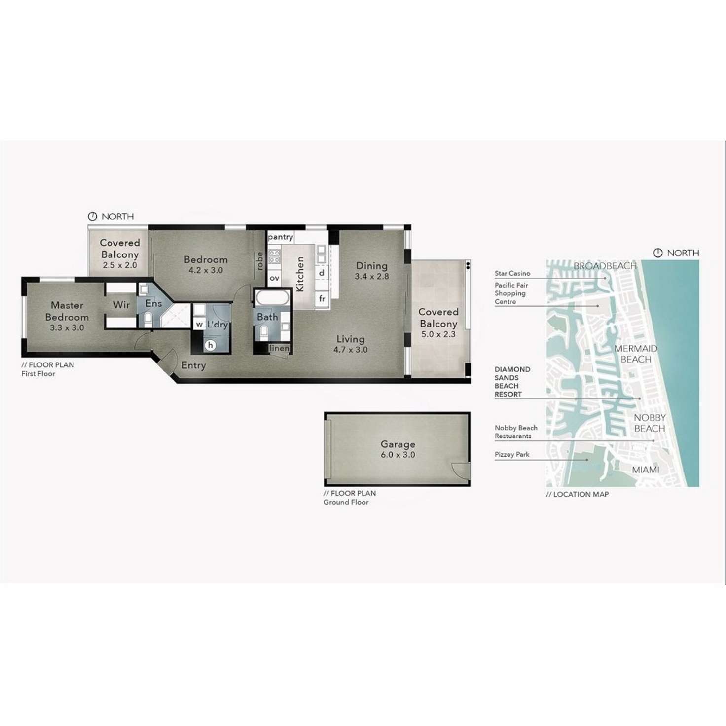 Floorplan of Homely apartment listing, 4/2320-2330 Gold Coast Highway, Mermaid Beach QLD 4218
