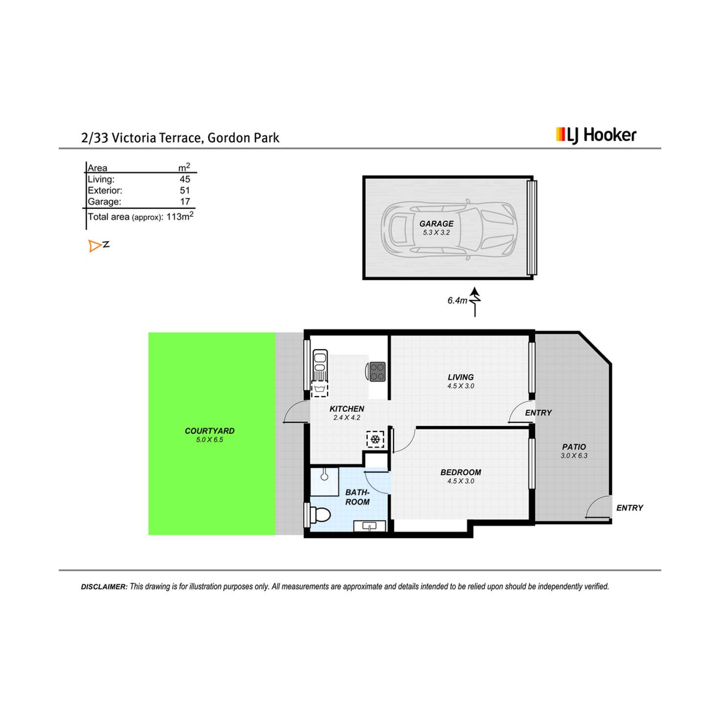 Floorplan of Homely house listing, 2/33 Victoria Terrace, Gordon Park QLD 4031