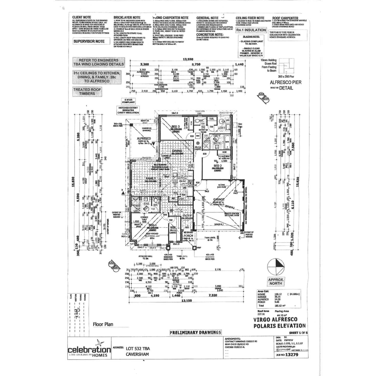 Floorplan of Homely house listing, 15 Callet Drive, Caversham WA 6055