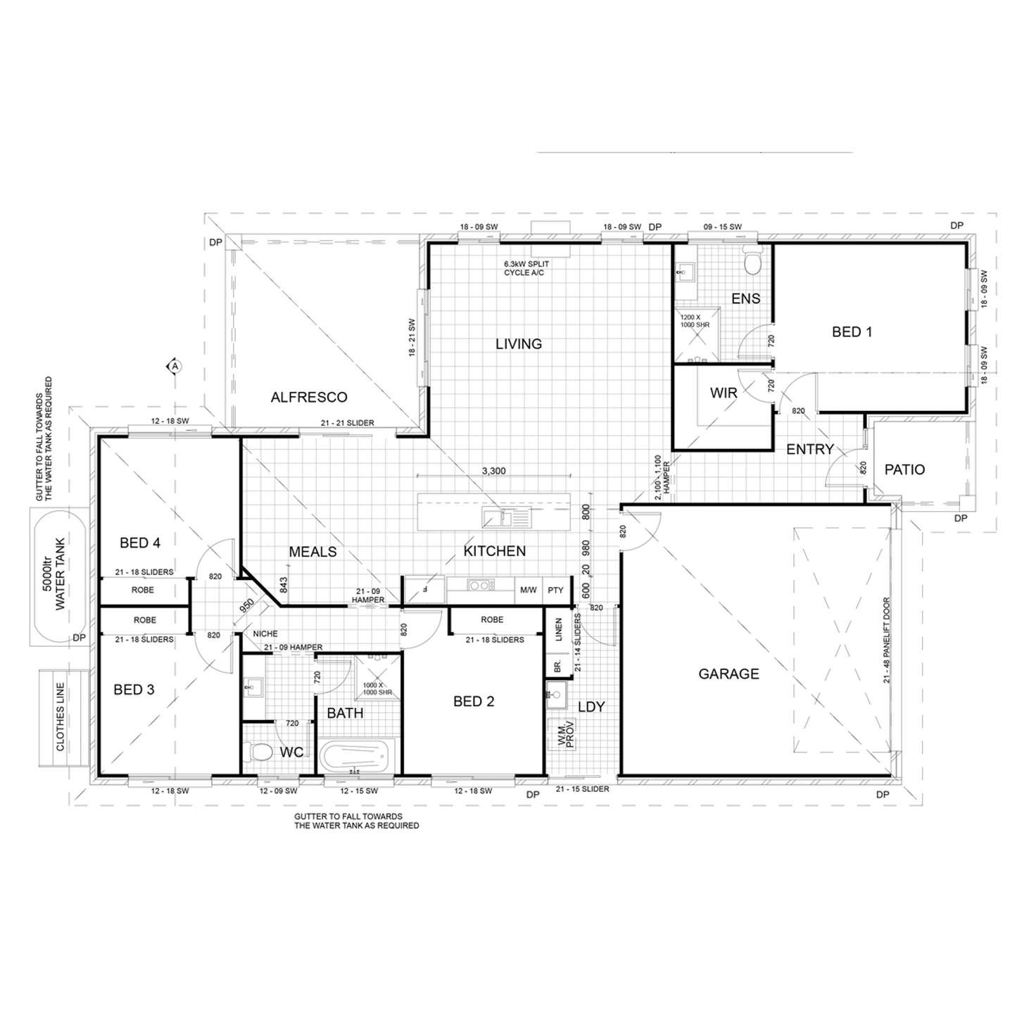 Floorplan of Homely house listing, 70 Landsdowne Drive, Ormeau Hills QLD 4208