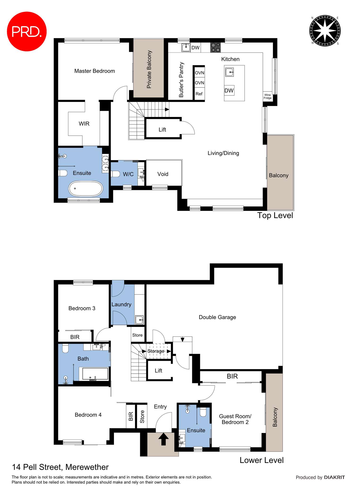 Floorplan of Homely house listing, 14 Pell Street, Merewether NSW 2291