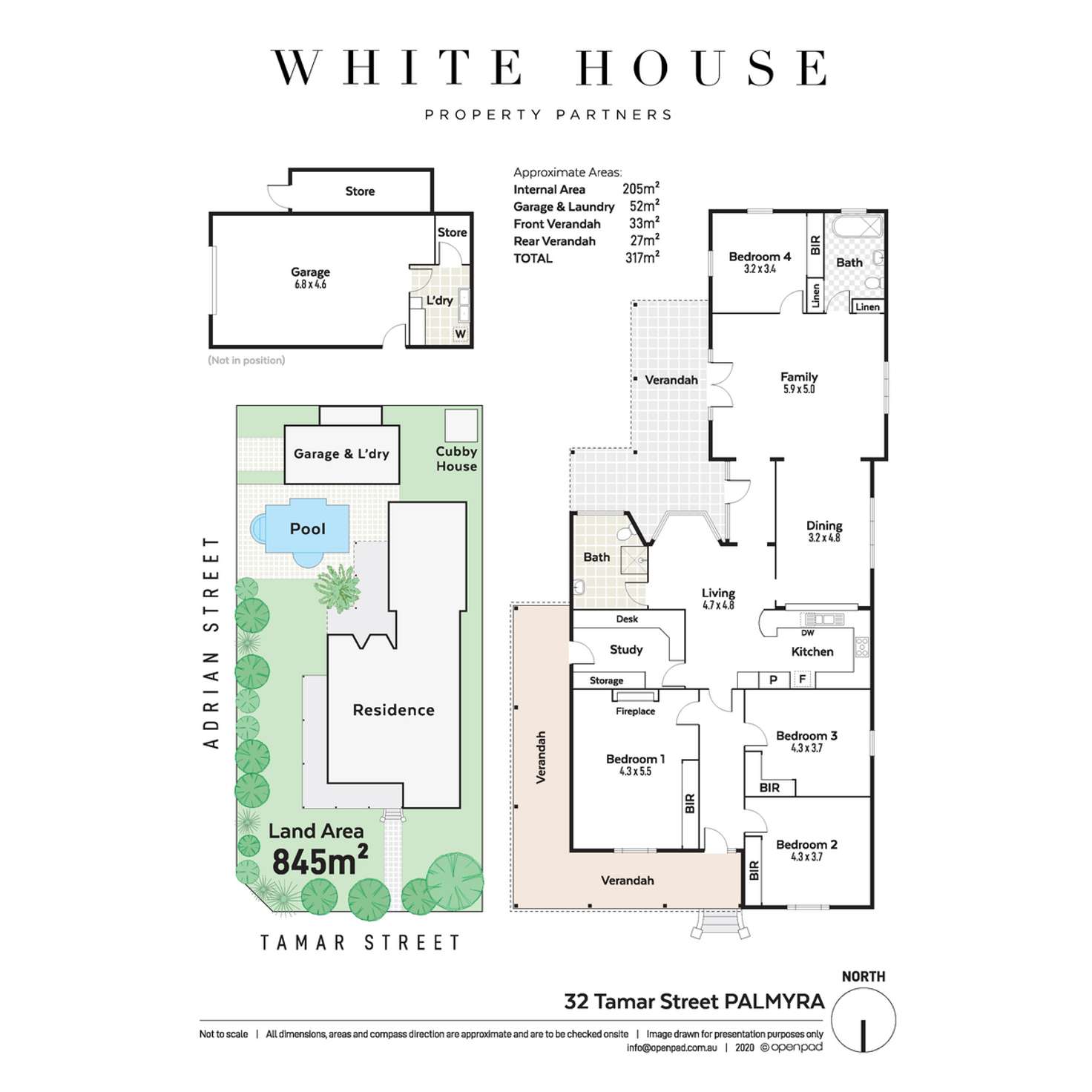 Floorplan of Homely house listing, 32 Tamar Street, Palmyra WA 6157