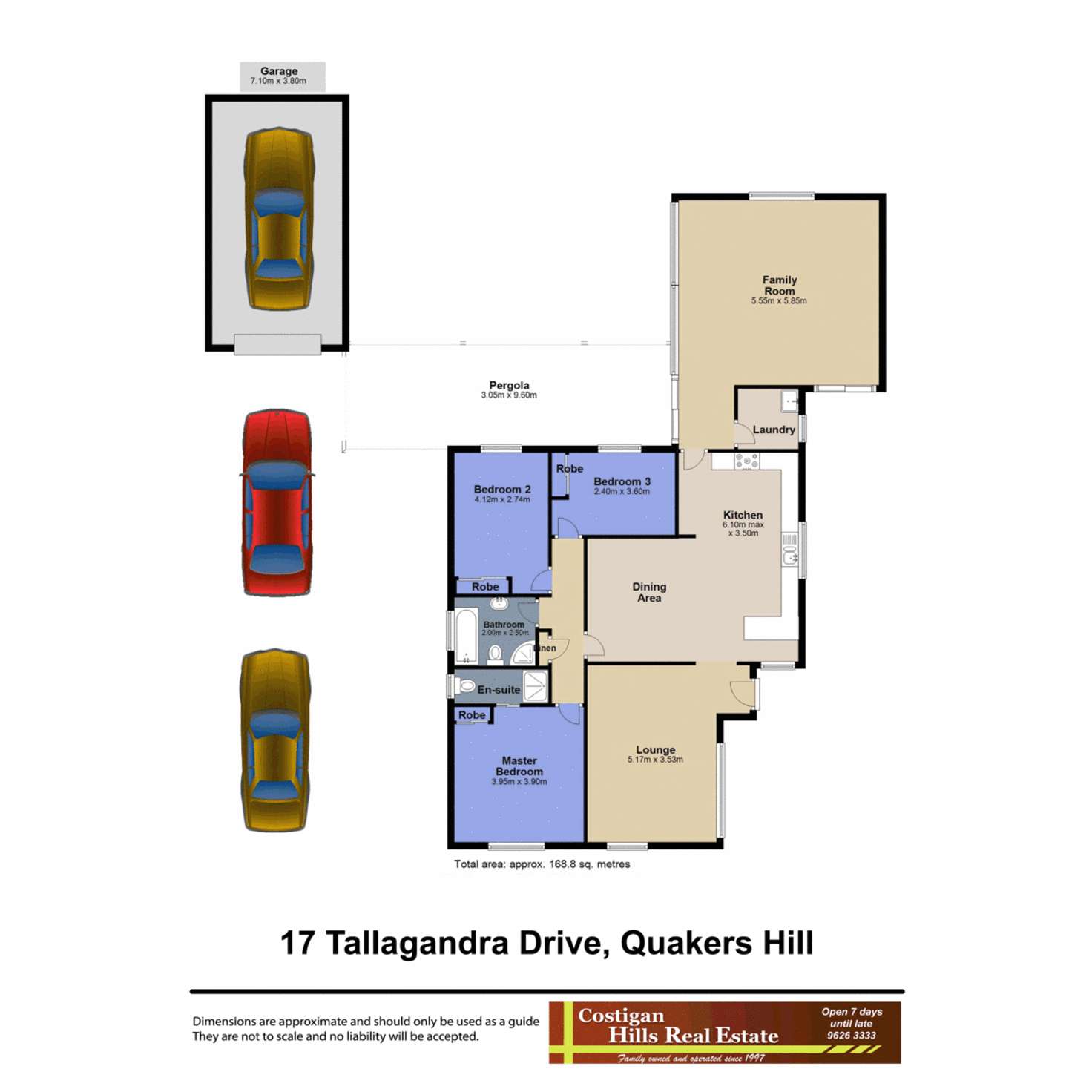Floorplan of Homely house listing, 17 Tallagandra Drive, Quakers Hill NSW 2763
